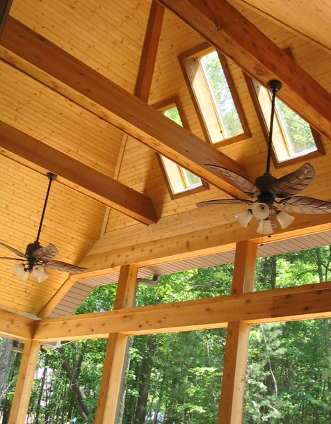 Black Residence, Screen Porch